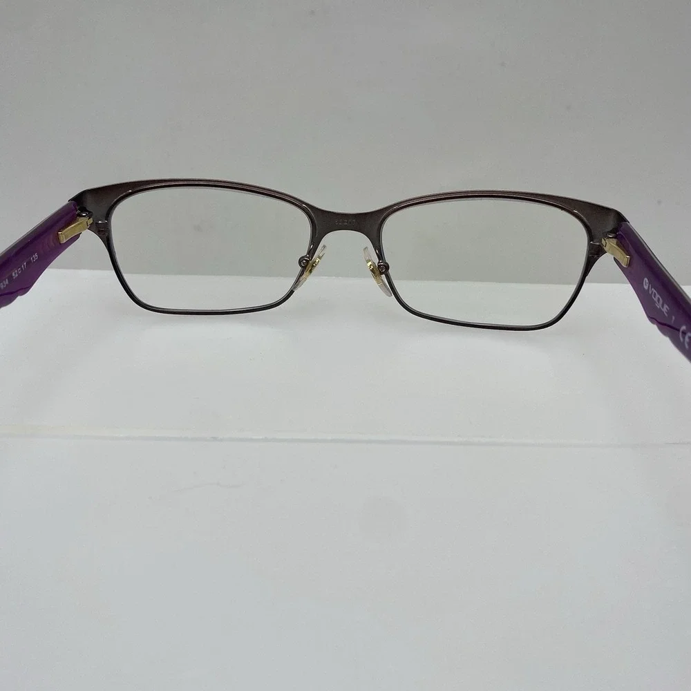 Vogue Eyeglasses FRAMES ONLY VO3918 Cat Eye 52-17-135 Black Purple 246